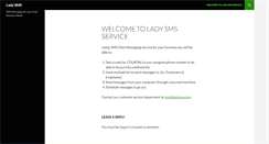 Desktop Screenshot of ladysms.com