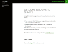 Tablet Screenshot of ladysms.com